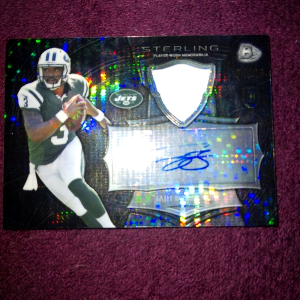 2014 TOPPS/BOWMAN TAJH BOYD ROOKIE/AUTO/PATCH #04/25